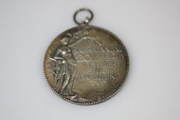 Sehr seltene Medaille 990 Silber um 1900 RWS (Munition) 